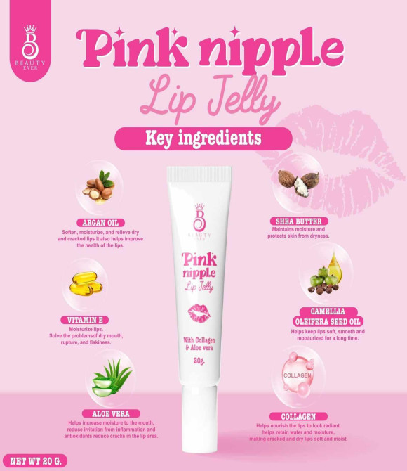 Beauty Ever Pink Nipple Lip Jelly