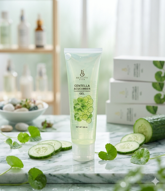 Beauty Ever Centella & Cucumber Calming & Moisturizing Gel